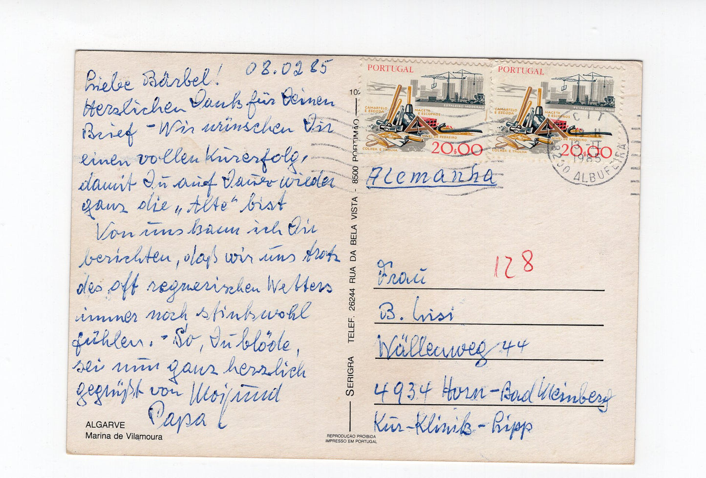 Ansichtskarte Vilamoura / Algarve / Portugal