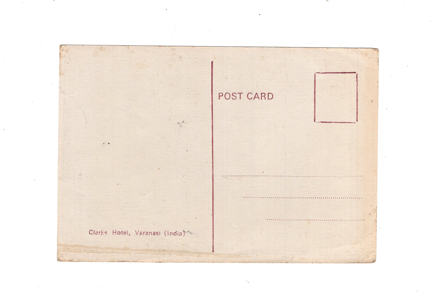 Ansichtskarte Clarks Hotel / Varanasi / Indien