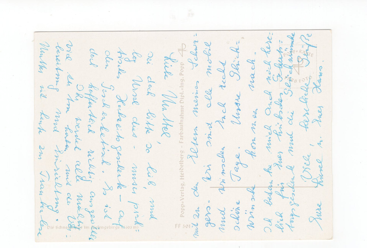 Ansichtskarte Die Schneekoppe im Riesengebirge