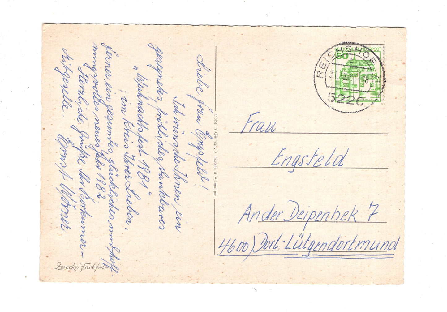 Ansichtskarte Feiertage / Frohe Weihnachten / K1-69