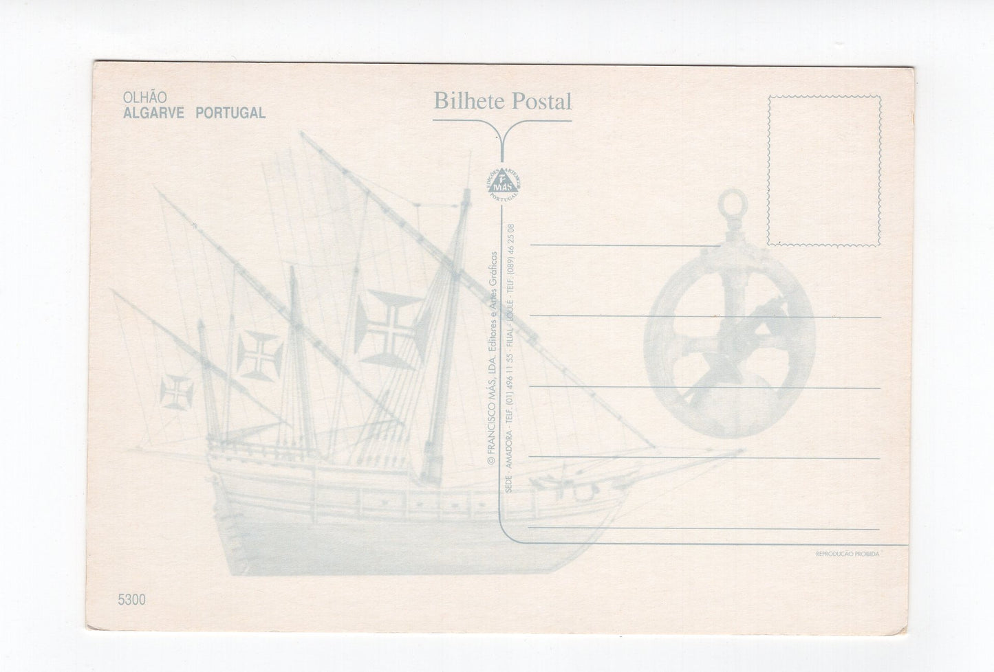 Ansichtskarte Olhao / Algarve / Portugal