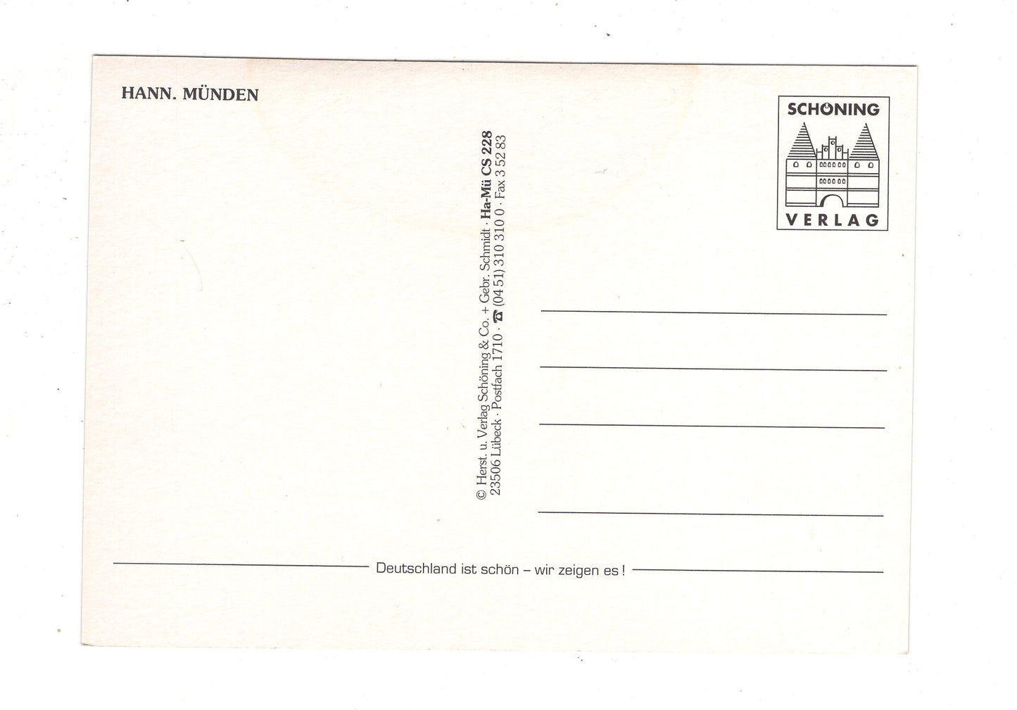 Ansichtskarte Hann. Münden / J1-58