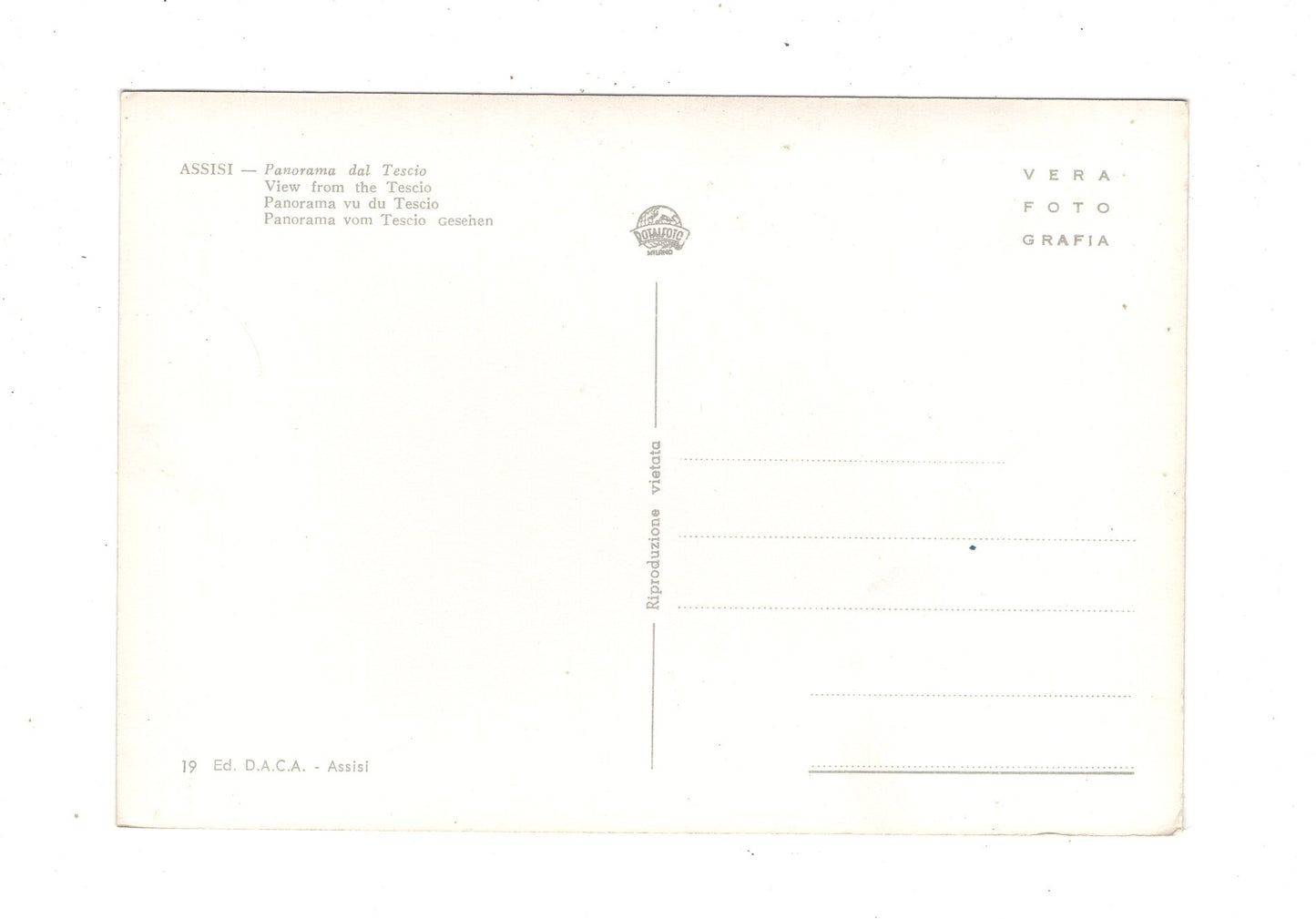 Ansichtskarte Assisi / Italien / N1-56