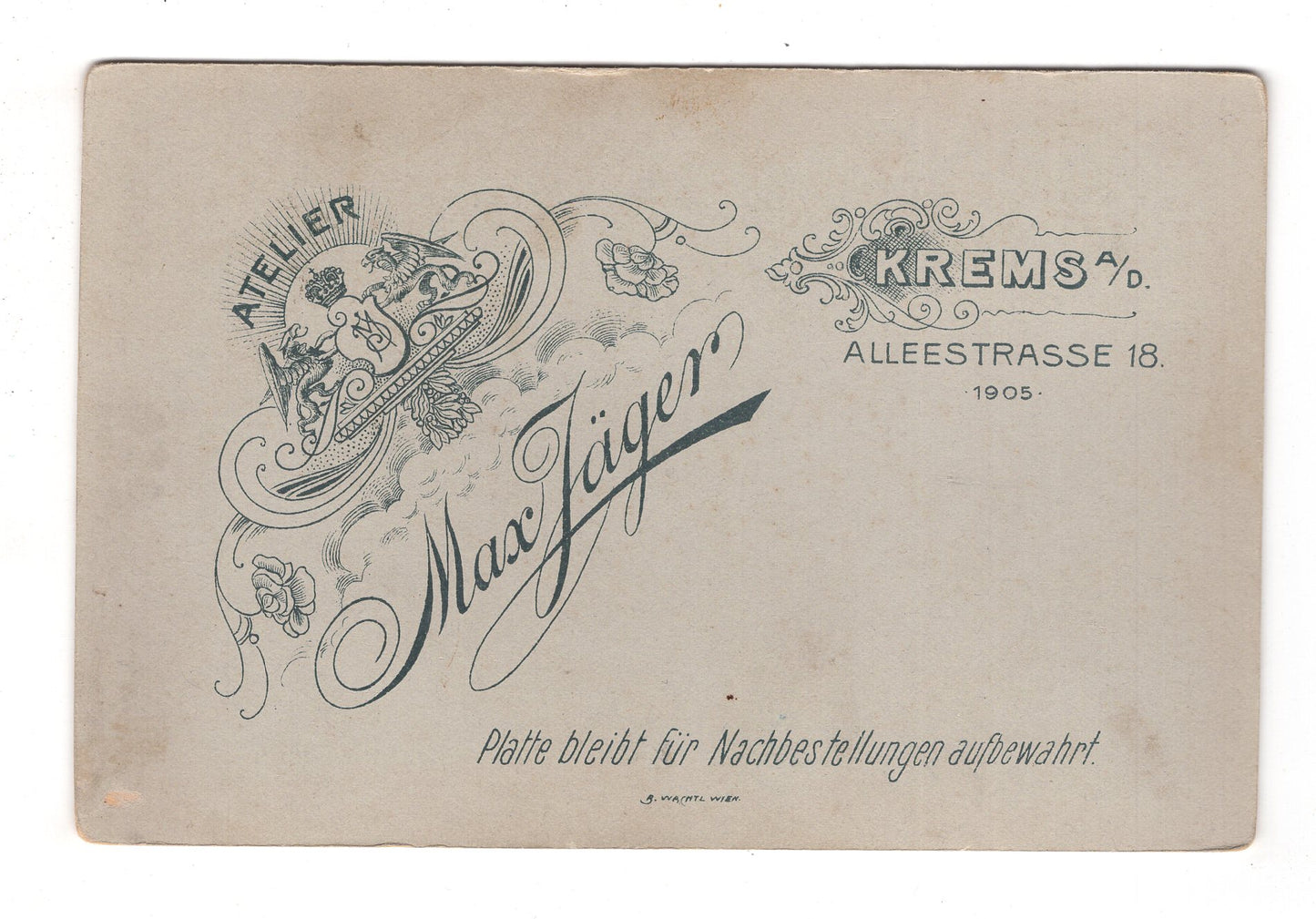 Fotografie Feines Paar - Krems 1890er / CAB X-22