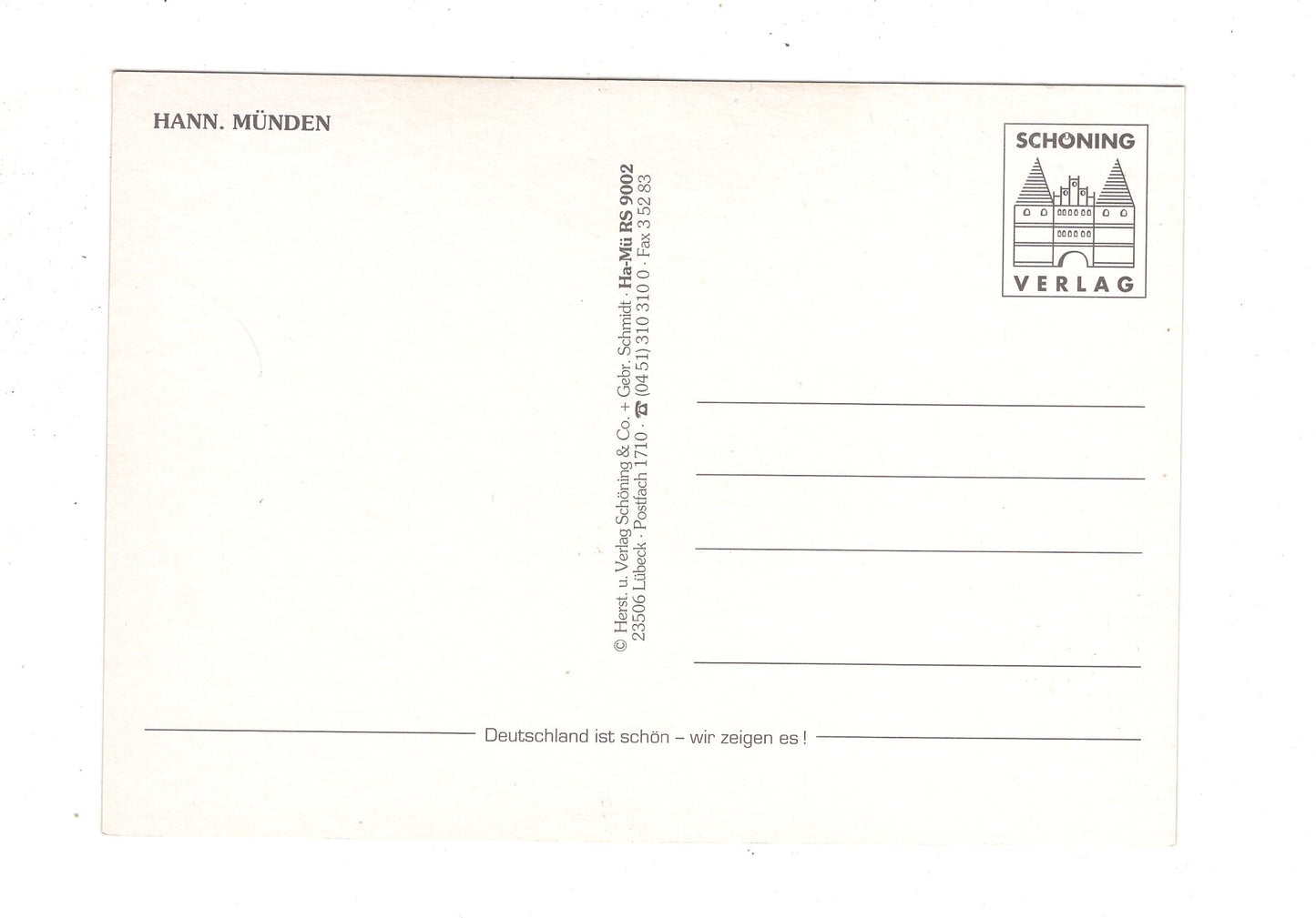 Ansichtskarte Hann. Münden / J1-58