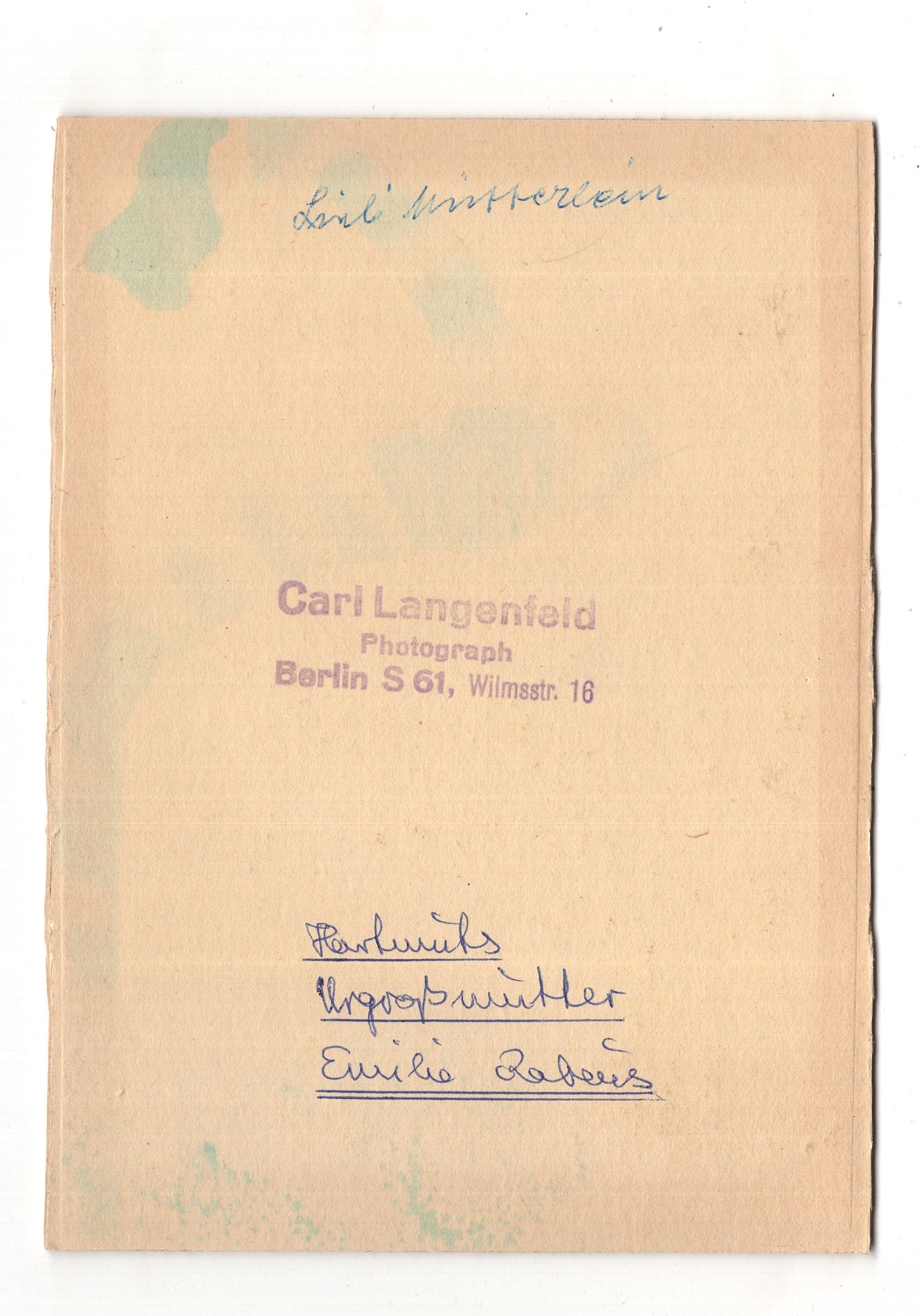 Fotografie Feine ältere Dame / benannt - Berlin um 1920