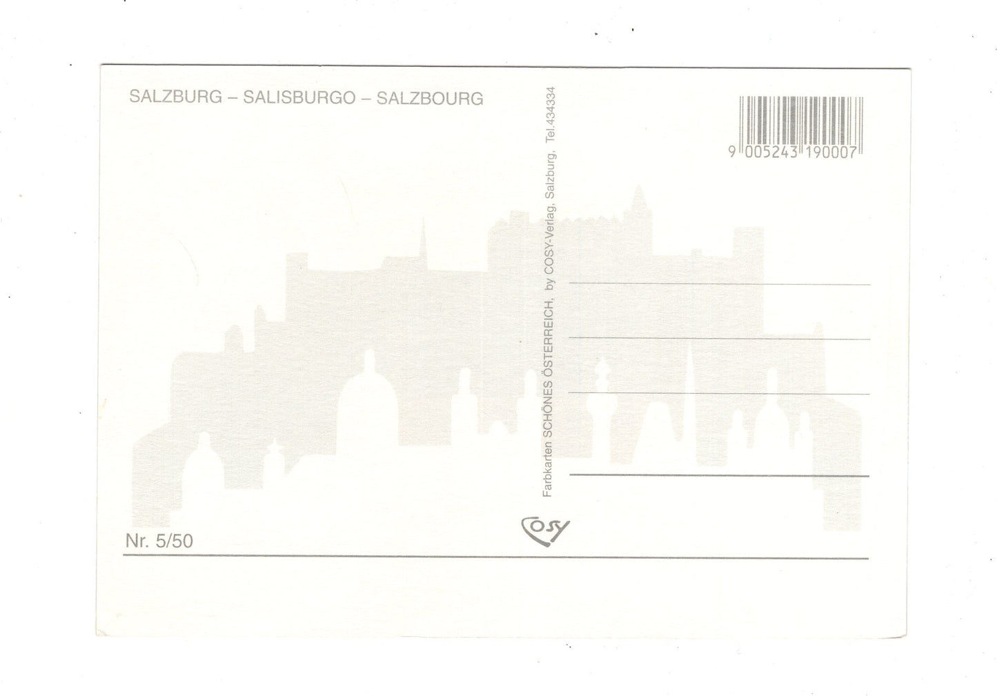 Ansichtskarte Salzburg / Salzburgs Ausflugsziele / Österreich