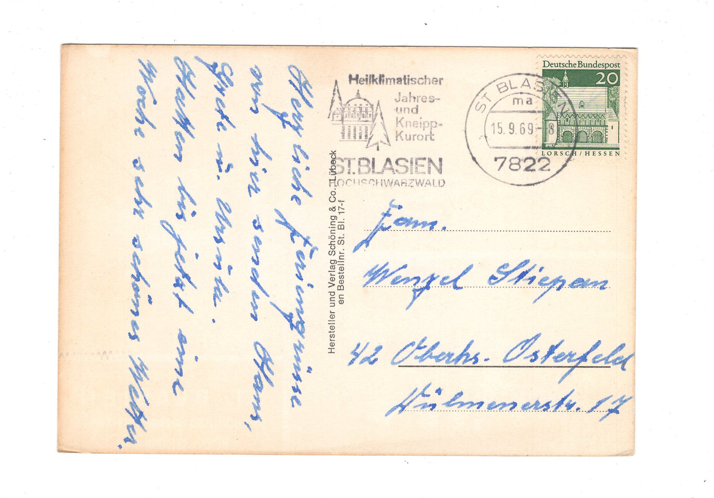 Ansichtskarte St. Blasien im südlichen Hochschwarzwald / G1-67