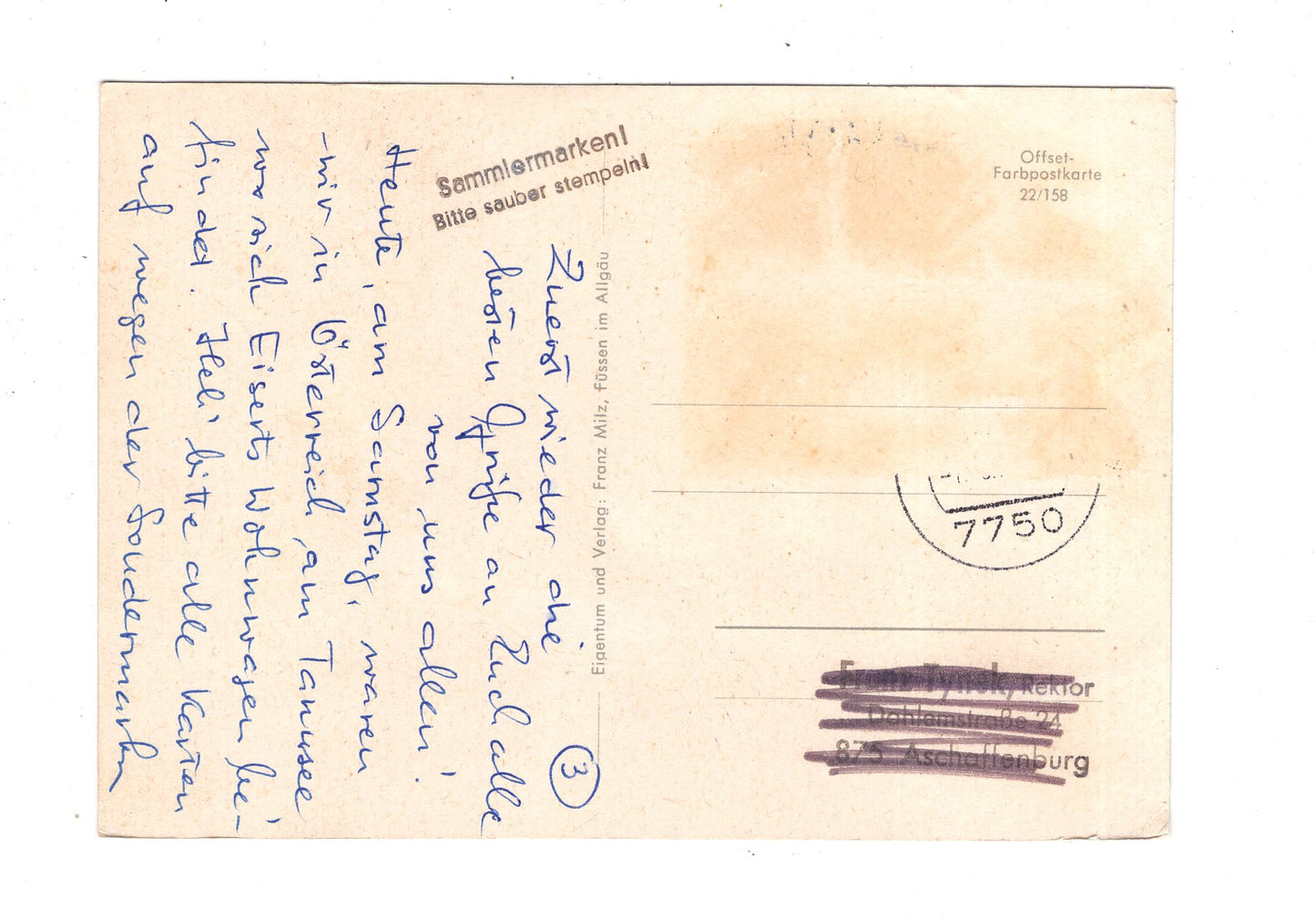 Ansichtskarte Sonthofen im Allgäu / M1-55