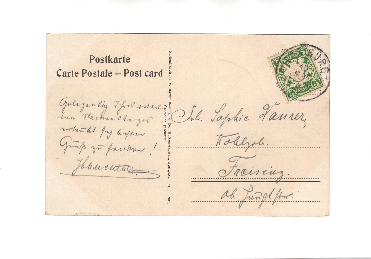 Ansichtskarte Blumen und Pflanzen / Rosen