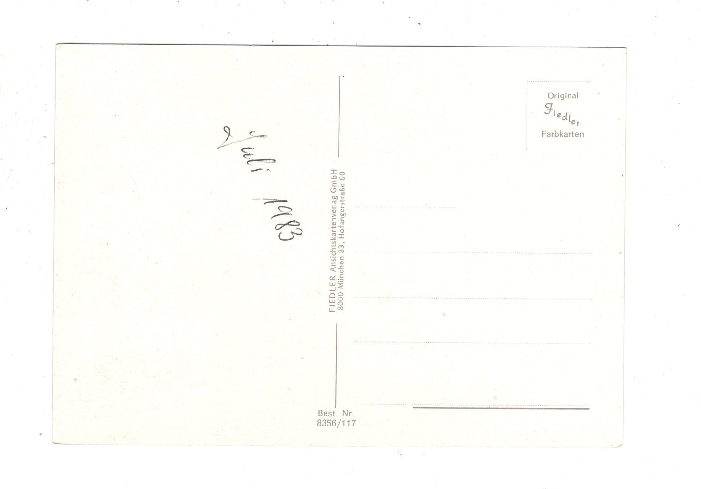Ansichtskarte Bayerischer Wald / Europäischer Fernwanderweg / K1-51
