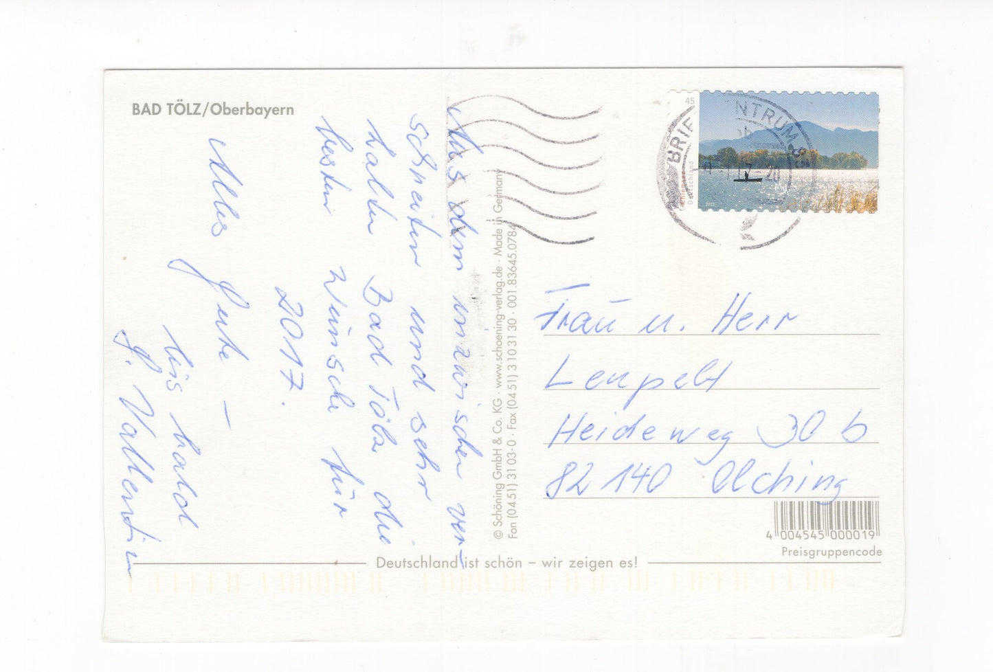 Ansichtskarte Bad Tölz / Oberbayern