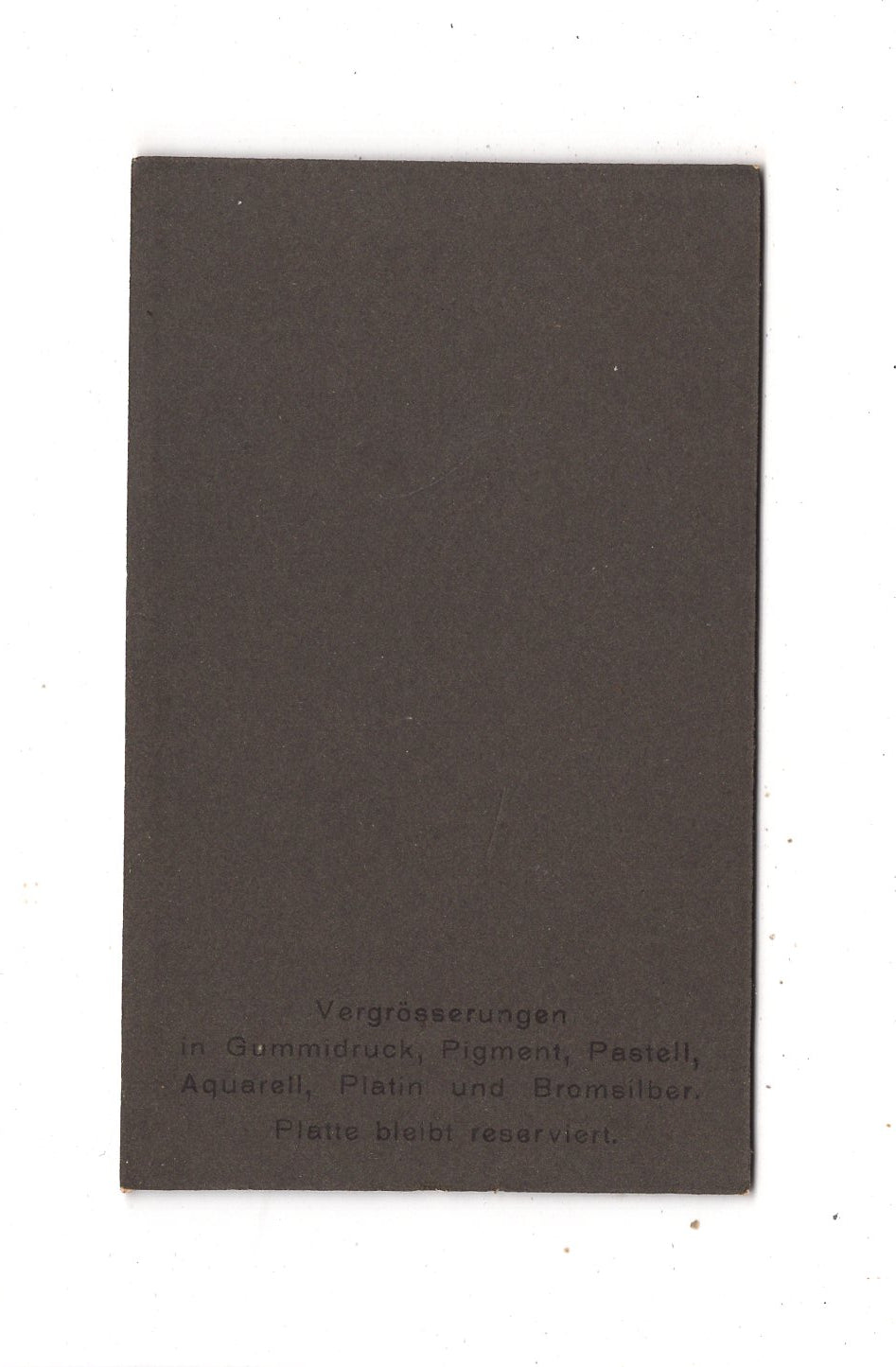 Fotografie Herrenportrait - Dorsten 1900er