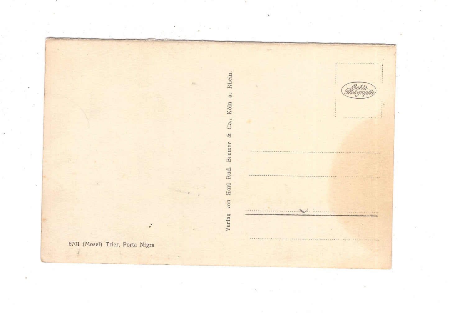 Ansichtskarte Trier an der Mosel / Porta Nigra / M1-56