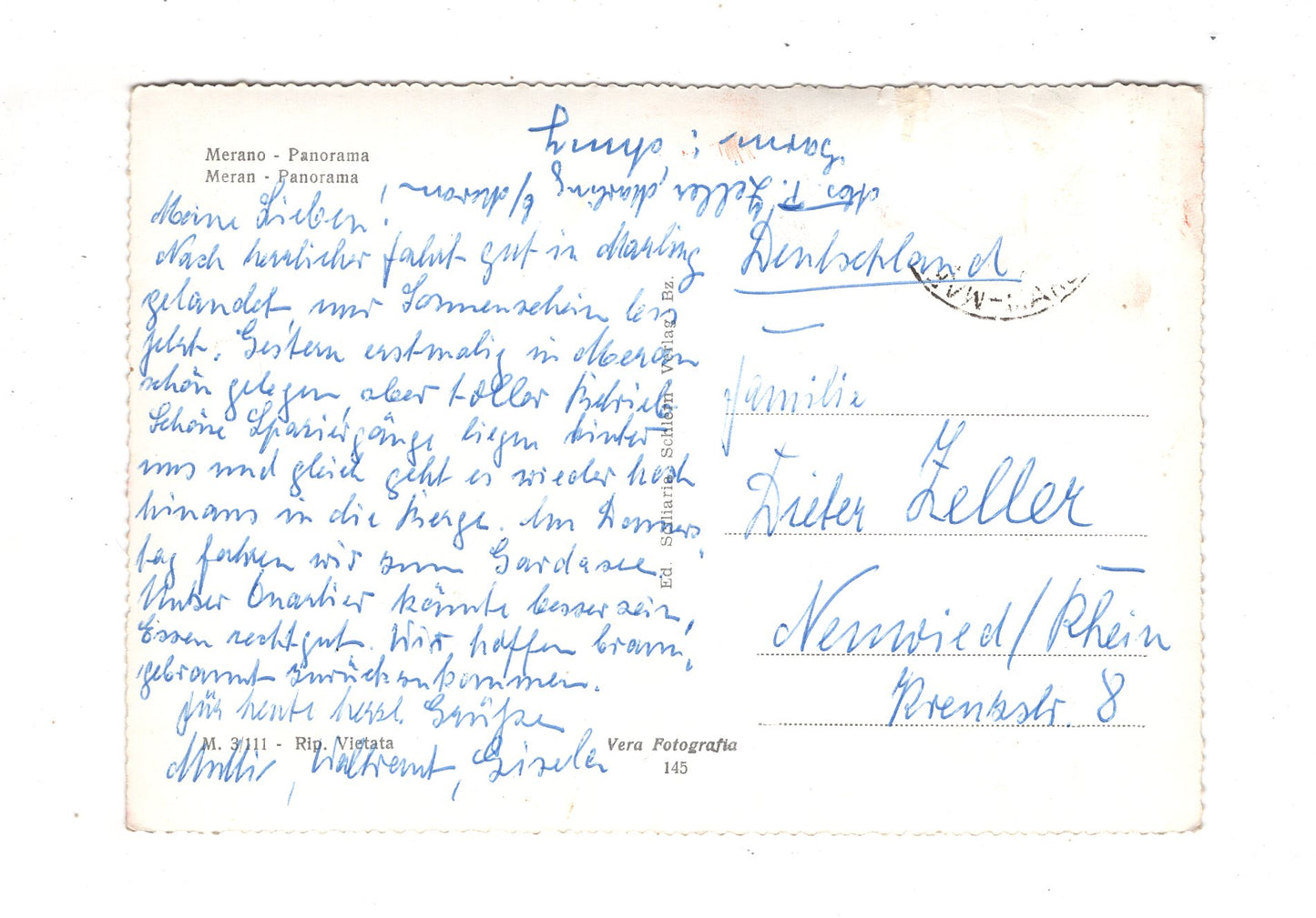 Ansichtskarte Merano Meran / Italien / N1-57