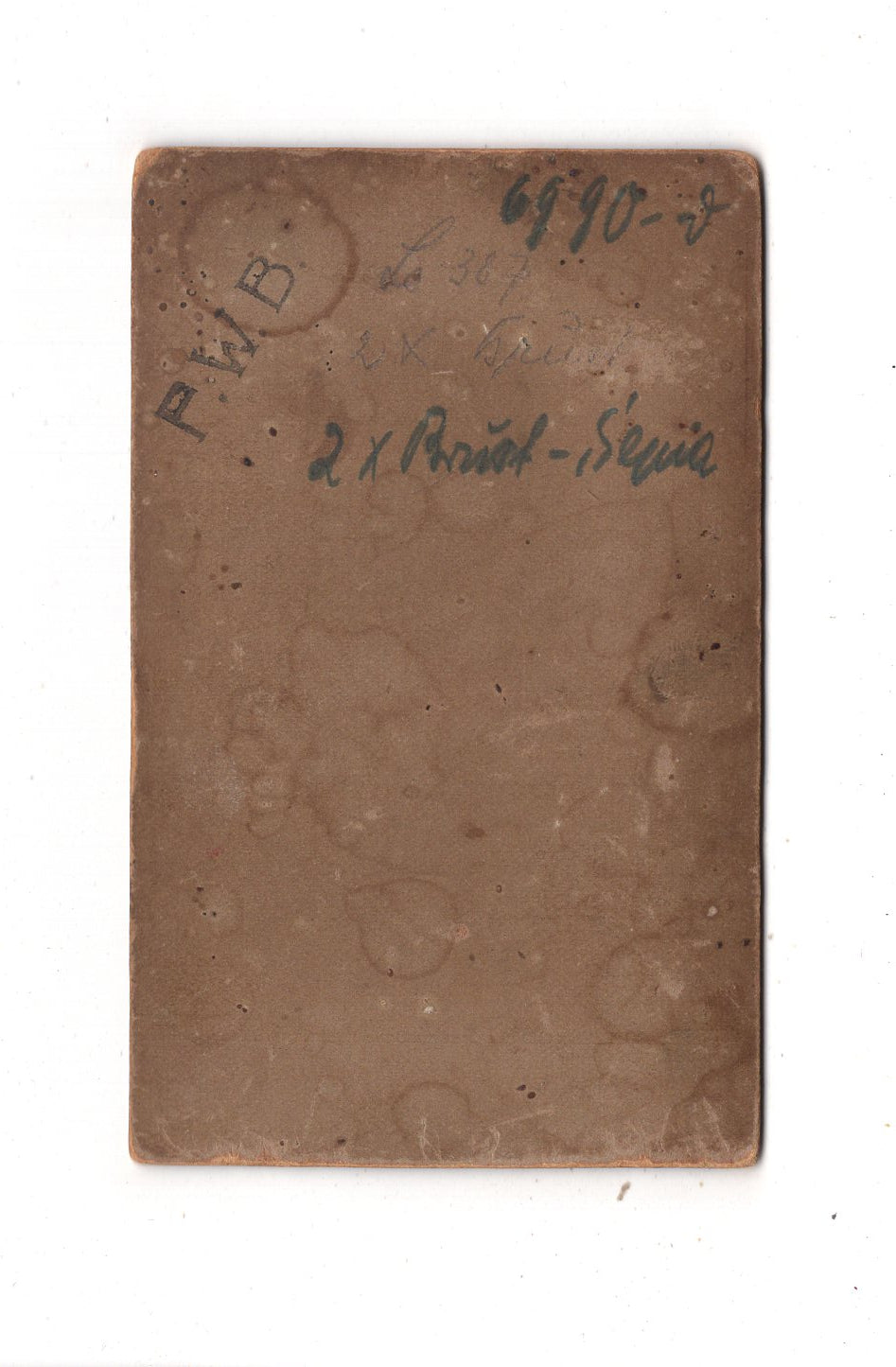 Fotografie Feiner Herr - Siegen 1900er / CDV L1-35