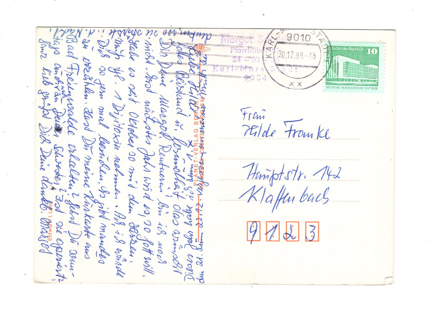 Ansichtskarte Feiertage / Frohes neues Jahr / K1-70