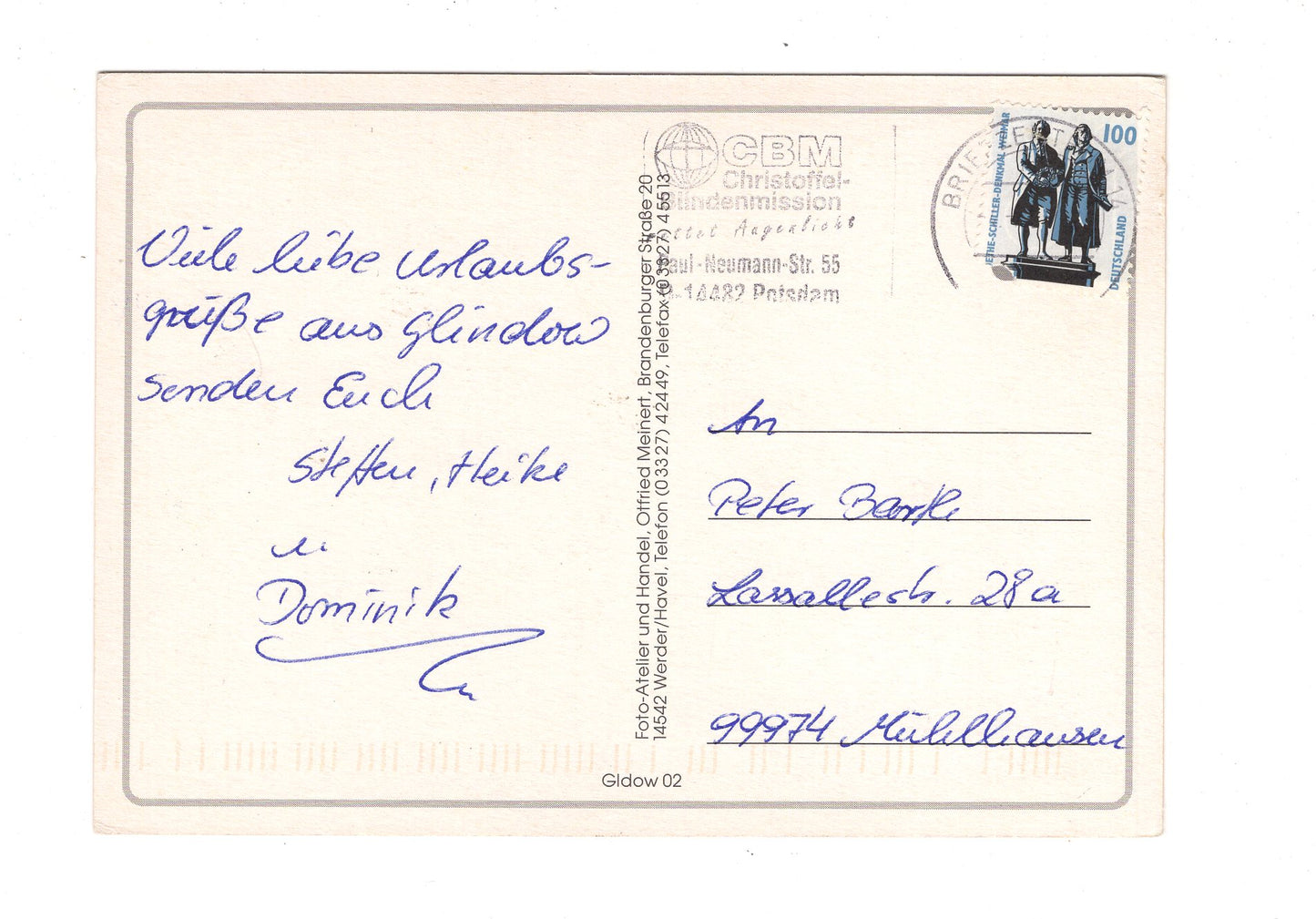 Ansichtskarte Glindow / H1-64