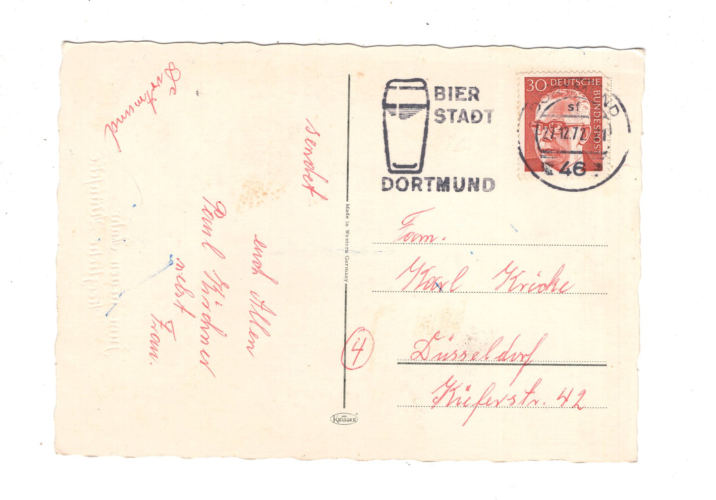 Ansichtskarte Feiertage / Frohes neues Jahr / K1-70