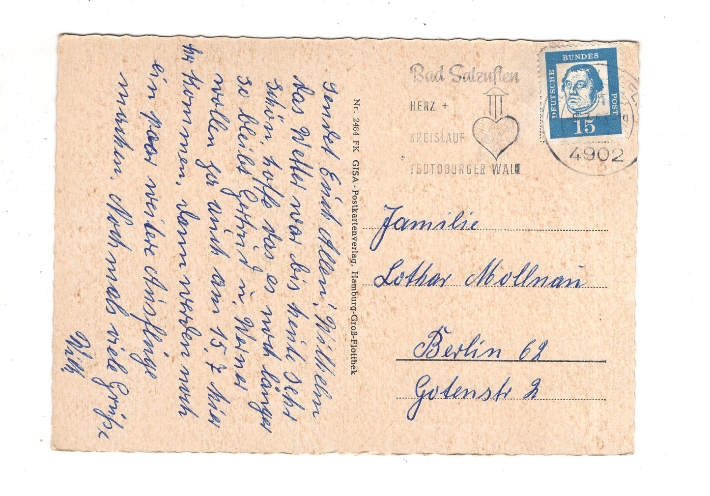 Ansichtskarte Bad Salzuflen / Uhrenturm +++ / J1-59