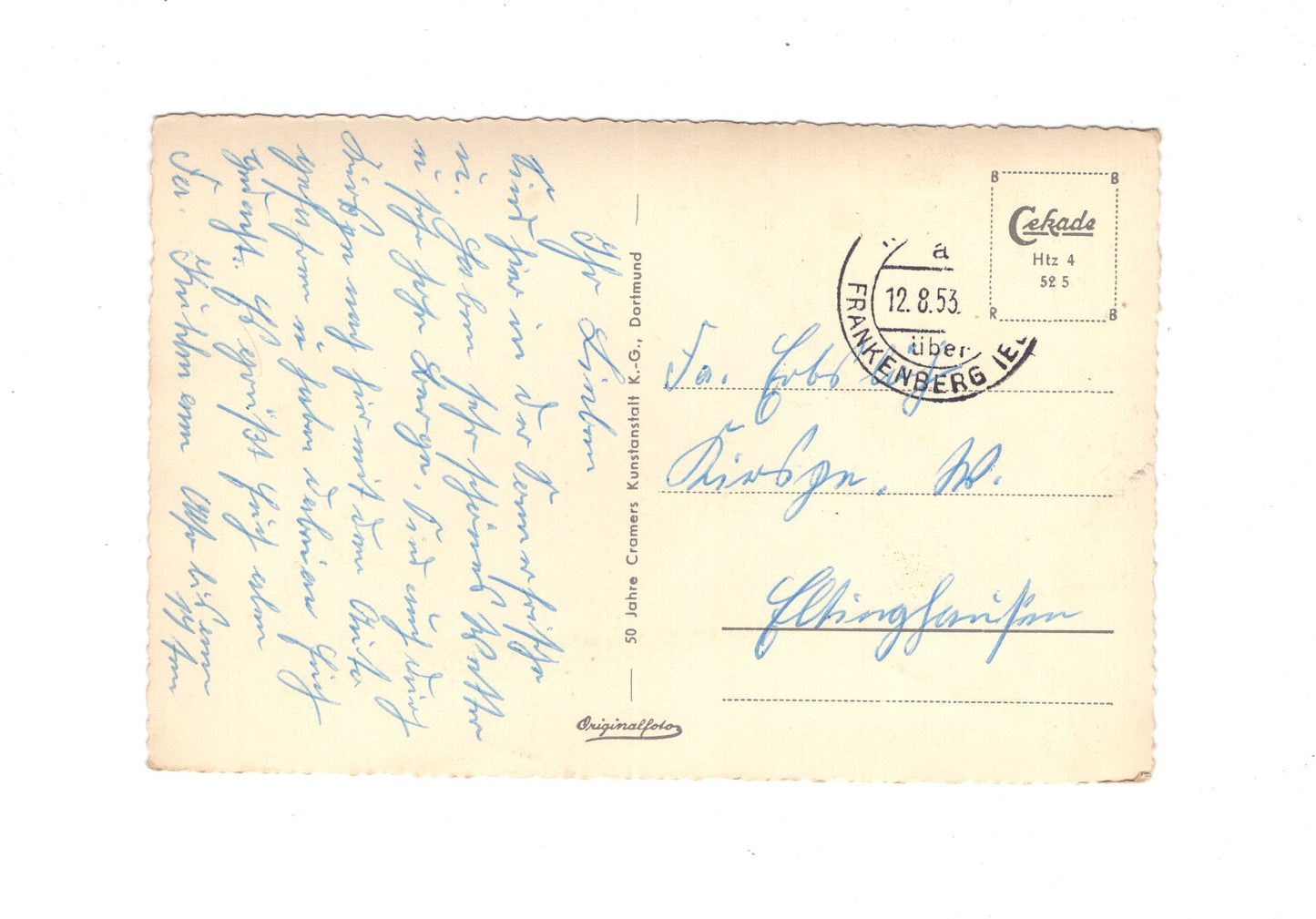 Ansichtskarte Hatzfeld an der Eder