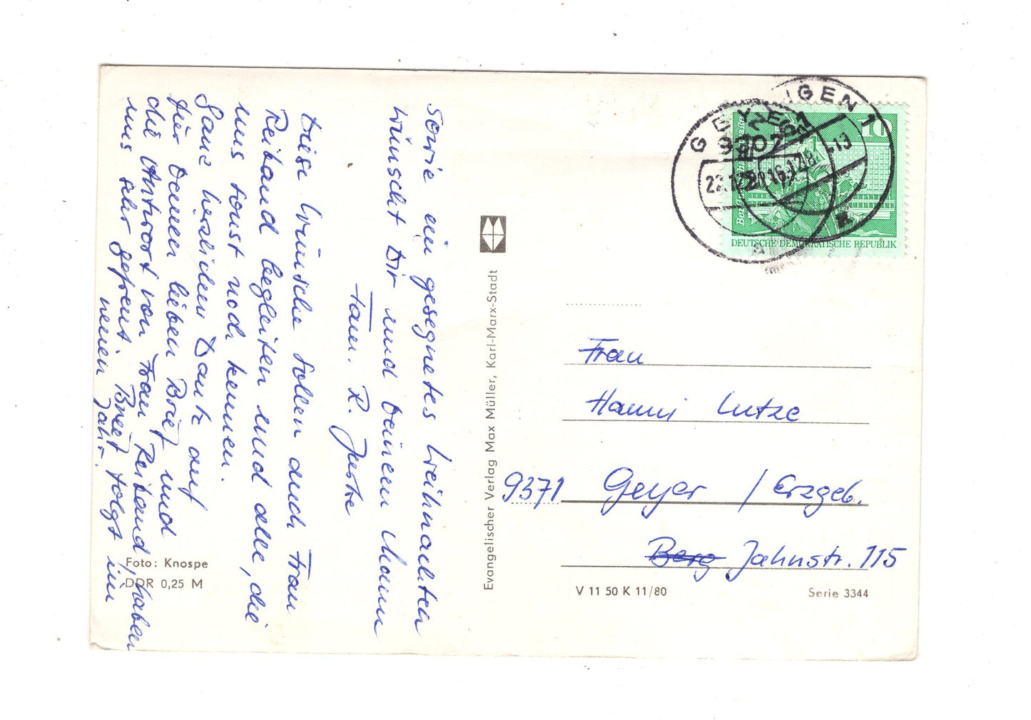 Ansichtskarte Feiertage / Frohes neues Jahr / K1-70