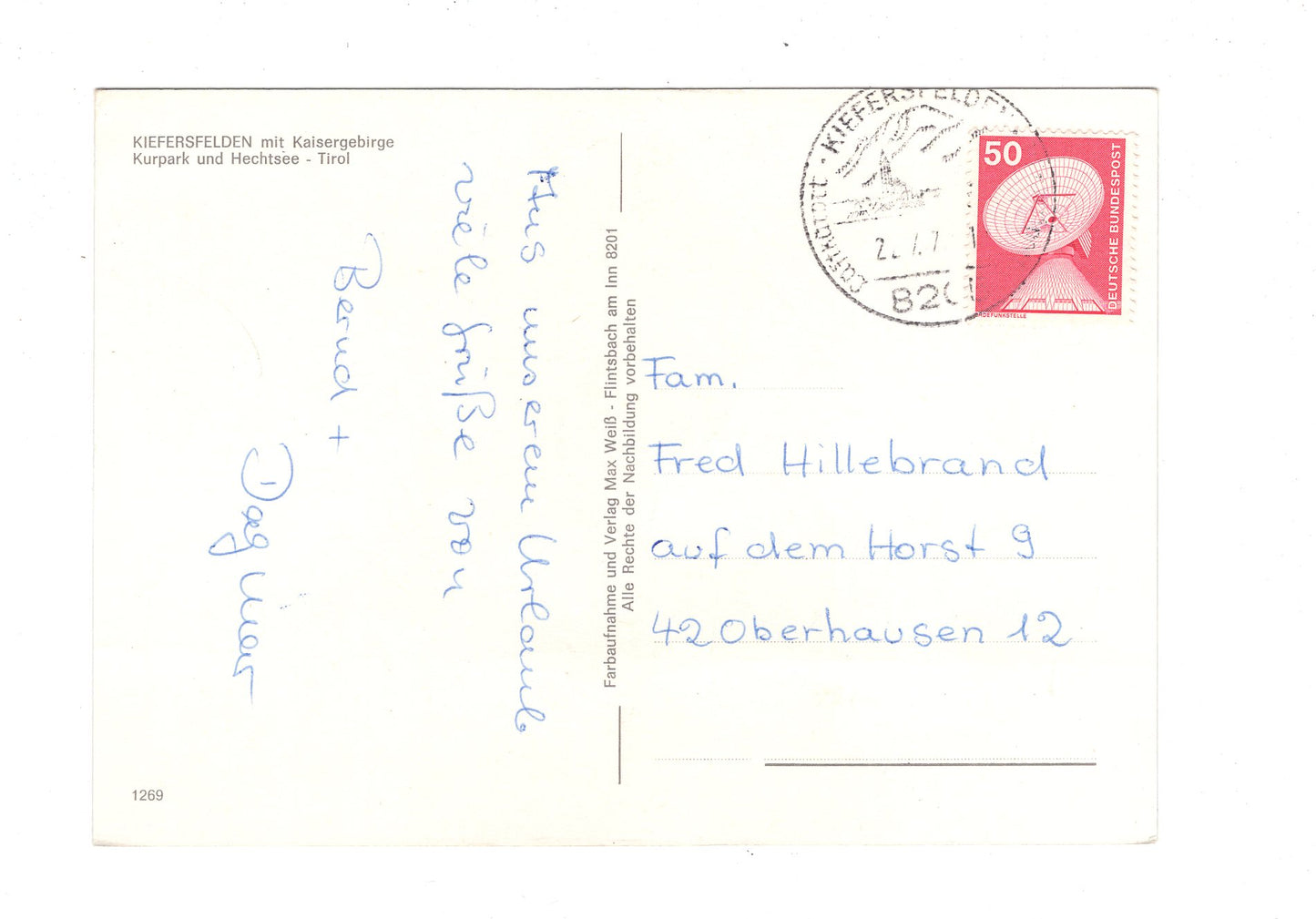 Ansichtskarte Kiefersfelden / Tirol / Österreich / H1-64