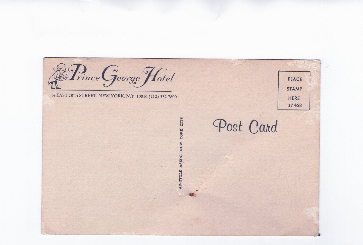 Ansichtskarte Prince George Hotel / New York / USA