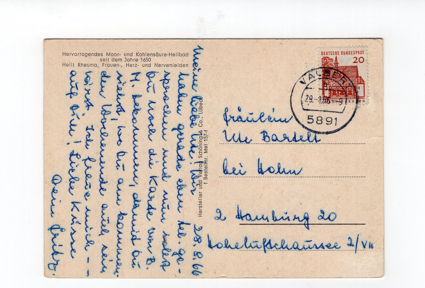 Ansichtskarte Bad Meinberg