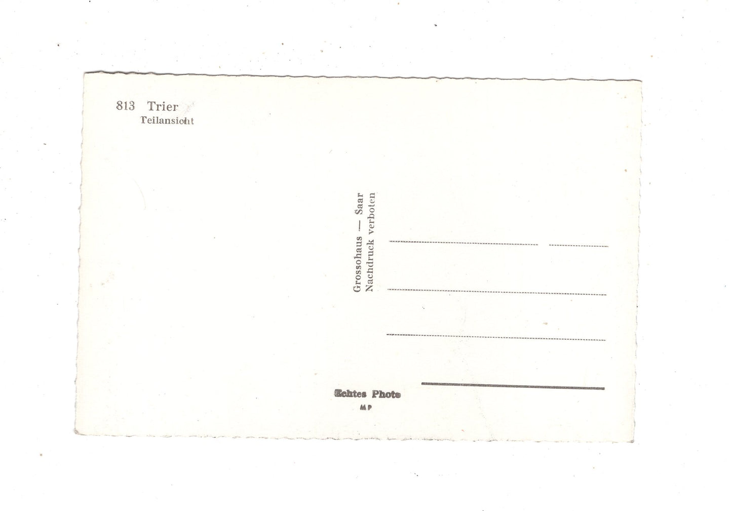 Ansichtskarte Trier an der Mosel / Teilansicht / M1-56