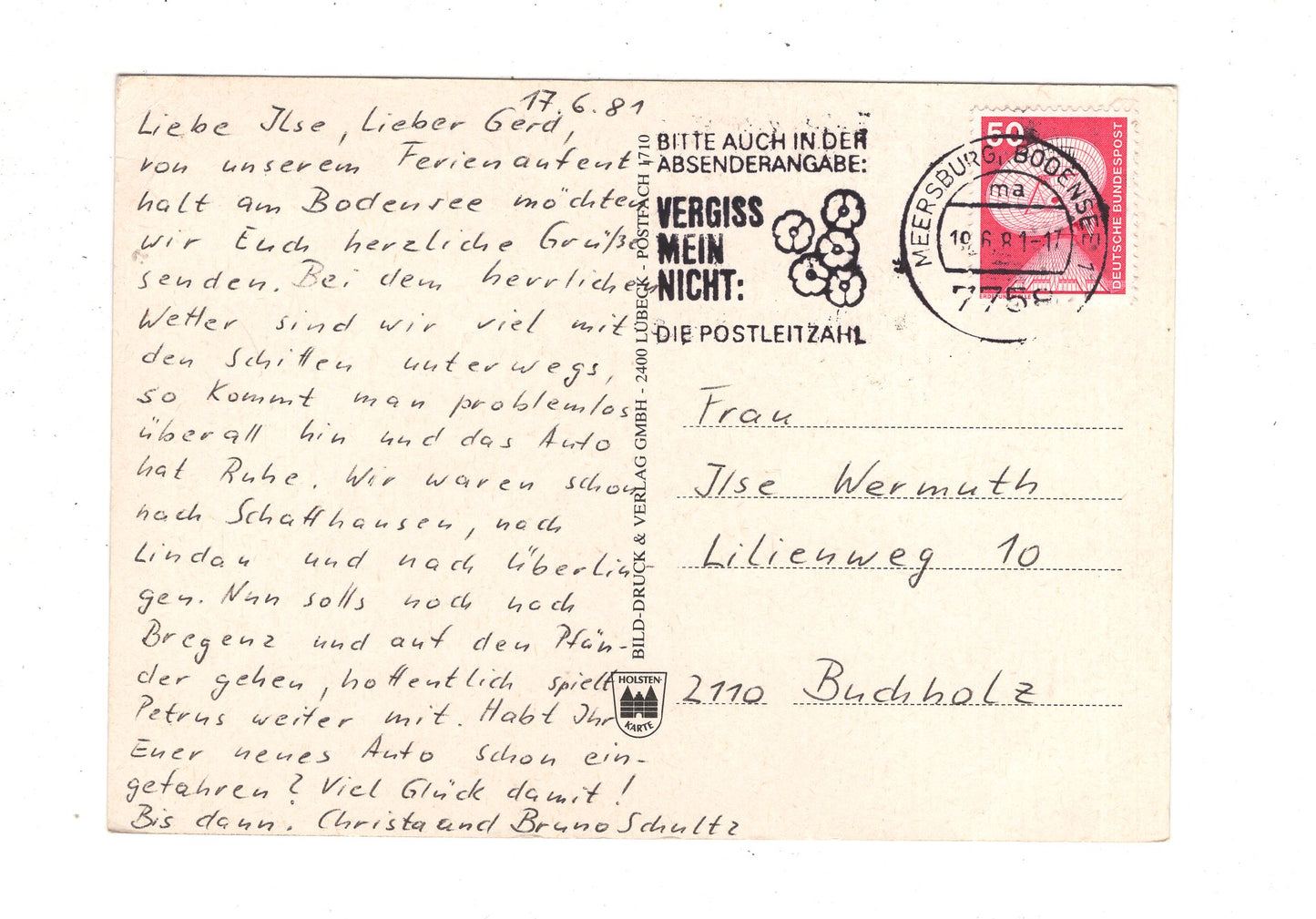 Ansichtskarte Bodensee / Überlingen / Lindau +++ / K1-52