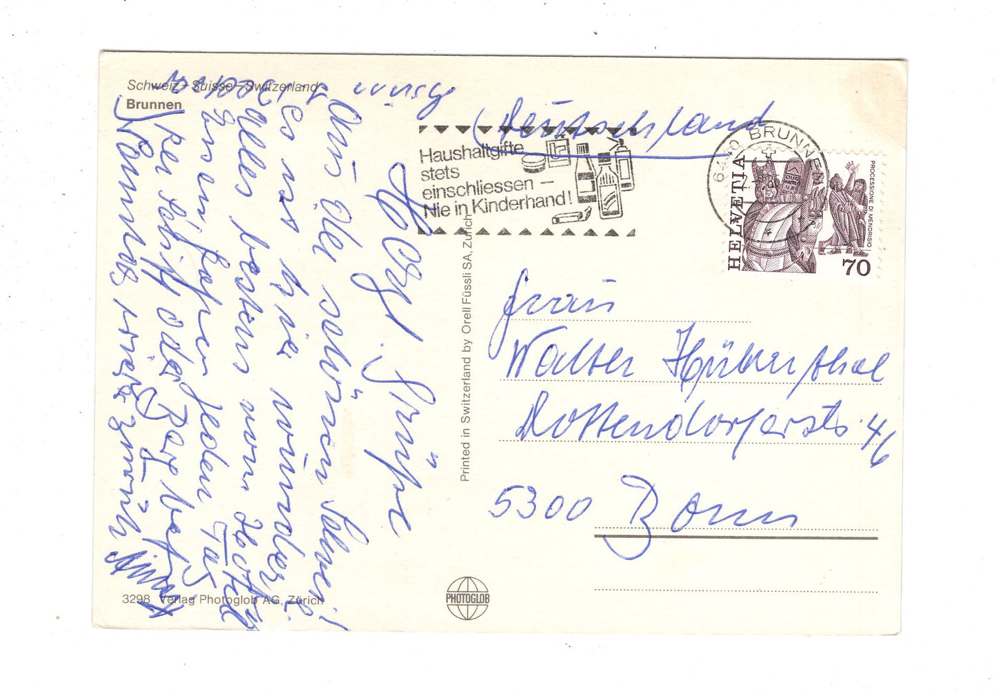Ansichtskarte Brunnen / Schweiz