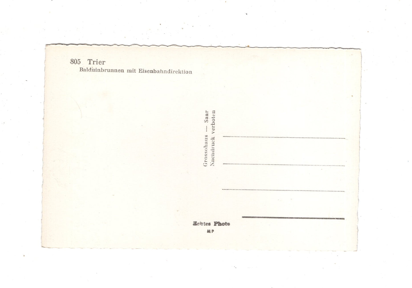 Ansichtskarte Trier an der Mosel / Balduinbrunnen +++ / M1-57