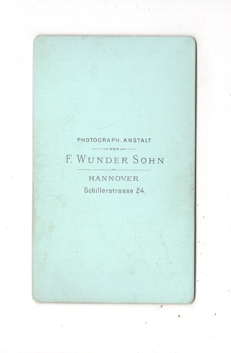 Fotografie Herrenportrait - Hannover 1870er