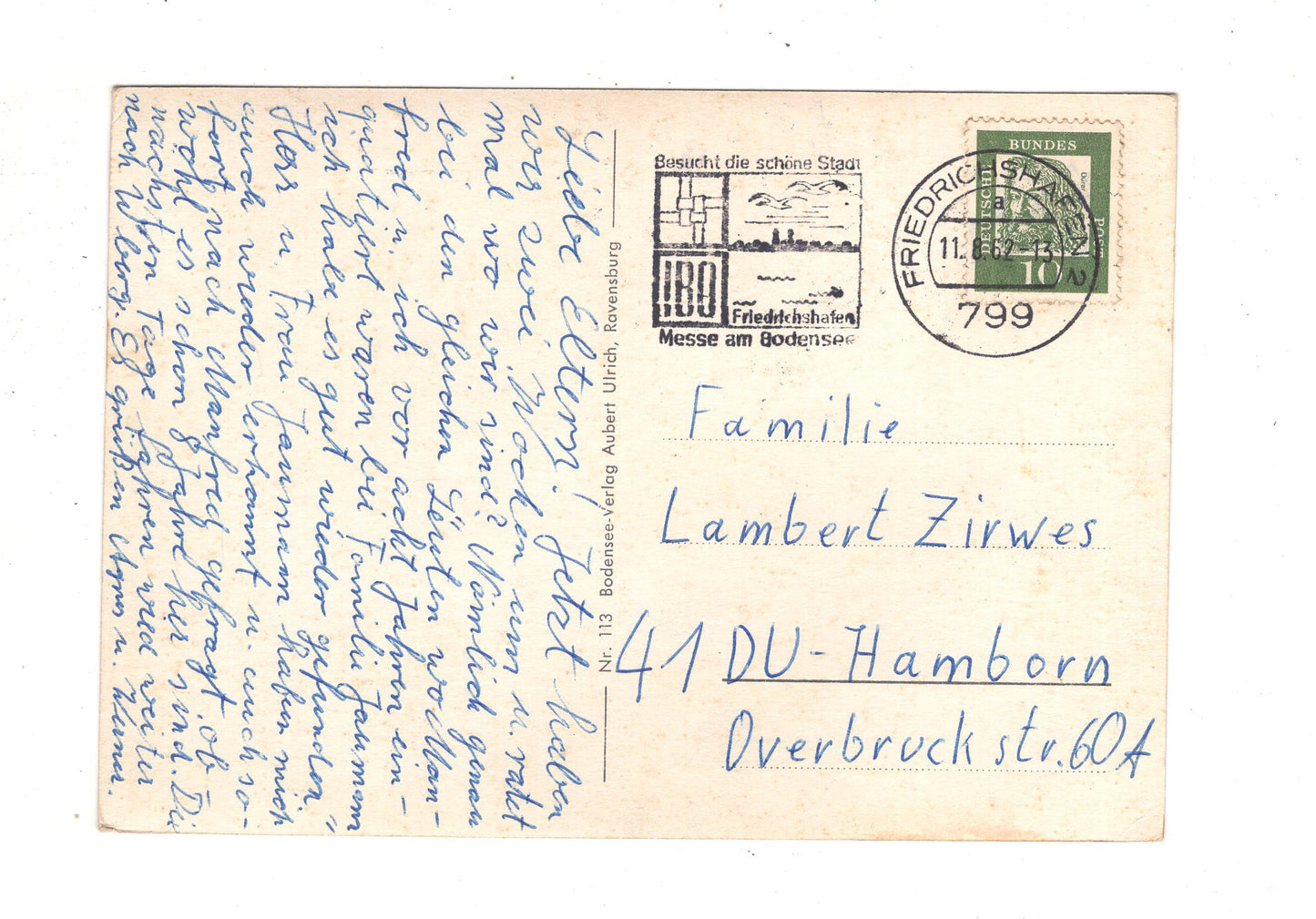 Ansichtskarte Bodensee / Wasserburg / Friedrichshafen +++ / K1-52