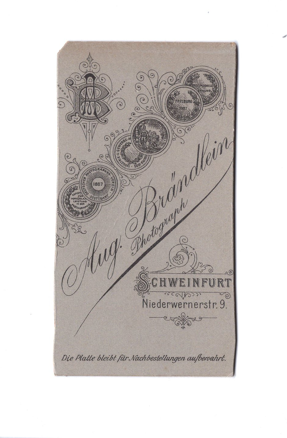 Fotografie Ältere Frau - Schweinfurt 1900er