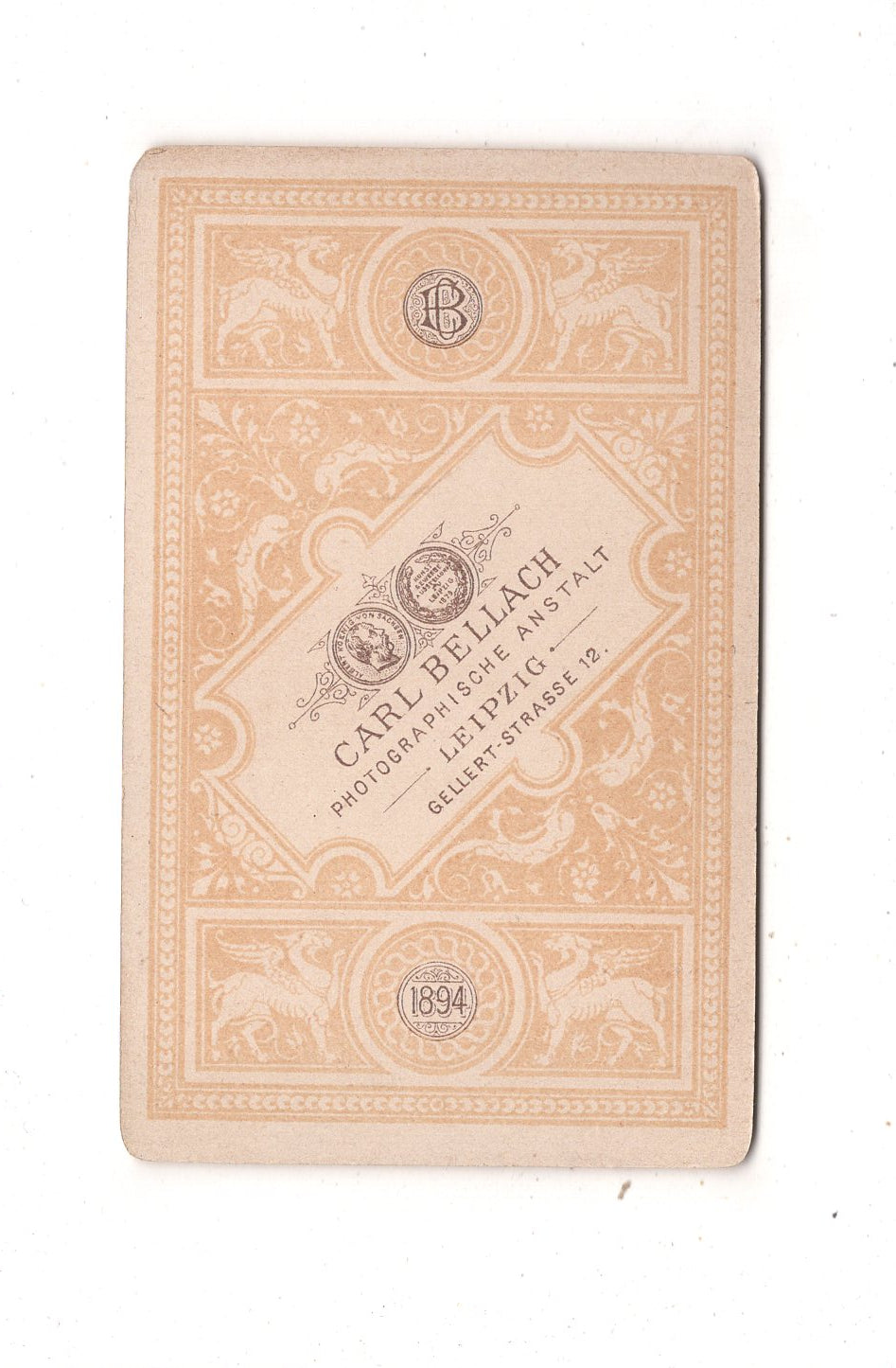 Fotografie Feines junges Mädchen - Leipzig 1894 / CDV N1-01