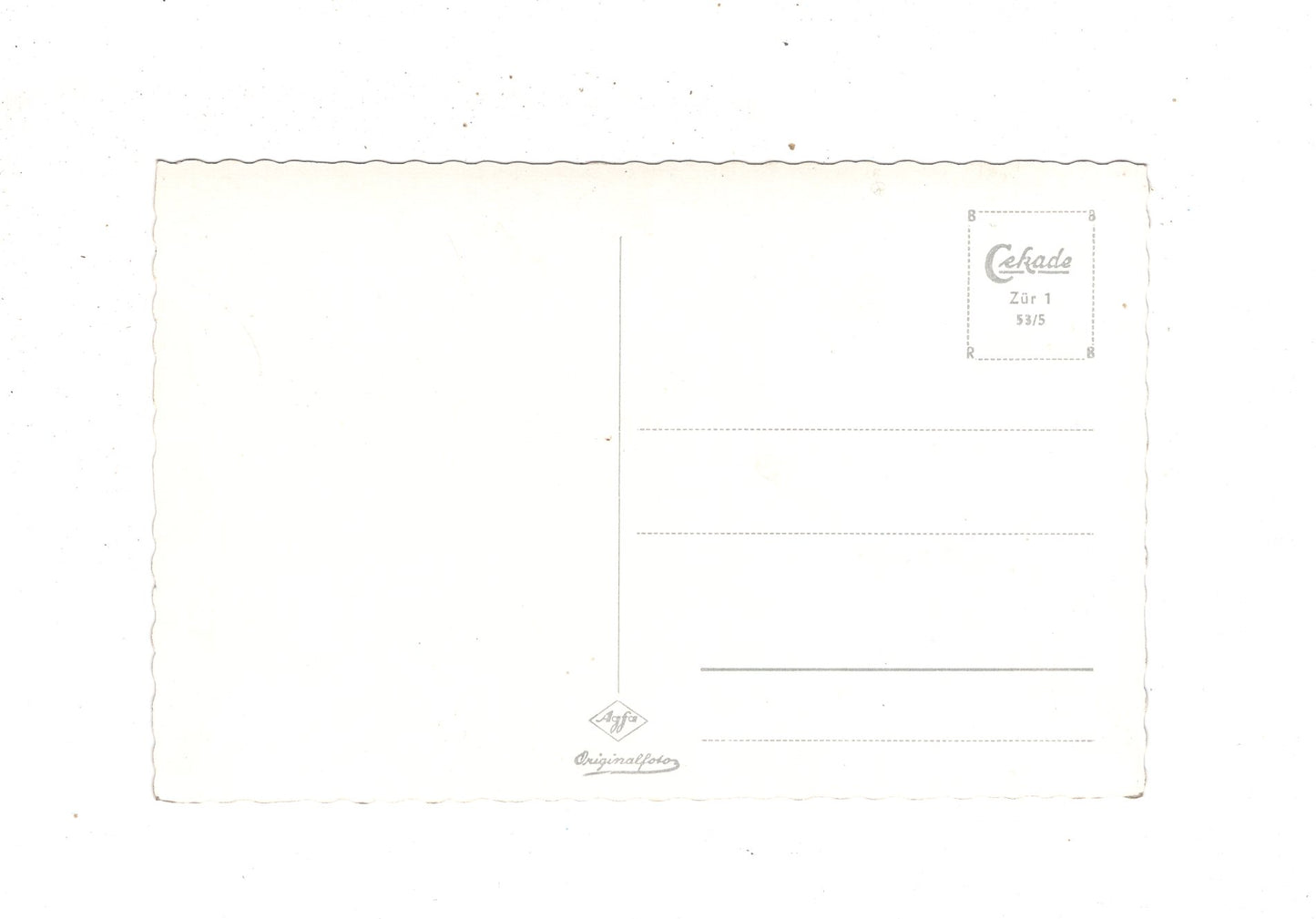 Ansichtskarte Zürich mit Großmünster und Fraumünster / Schweiz