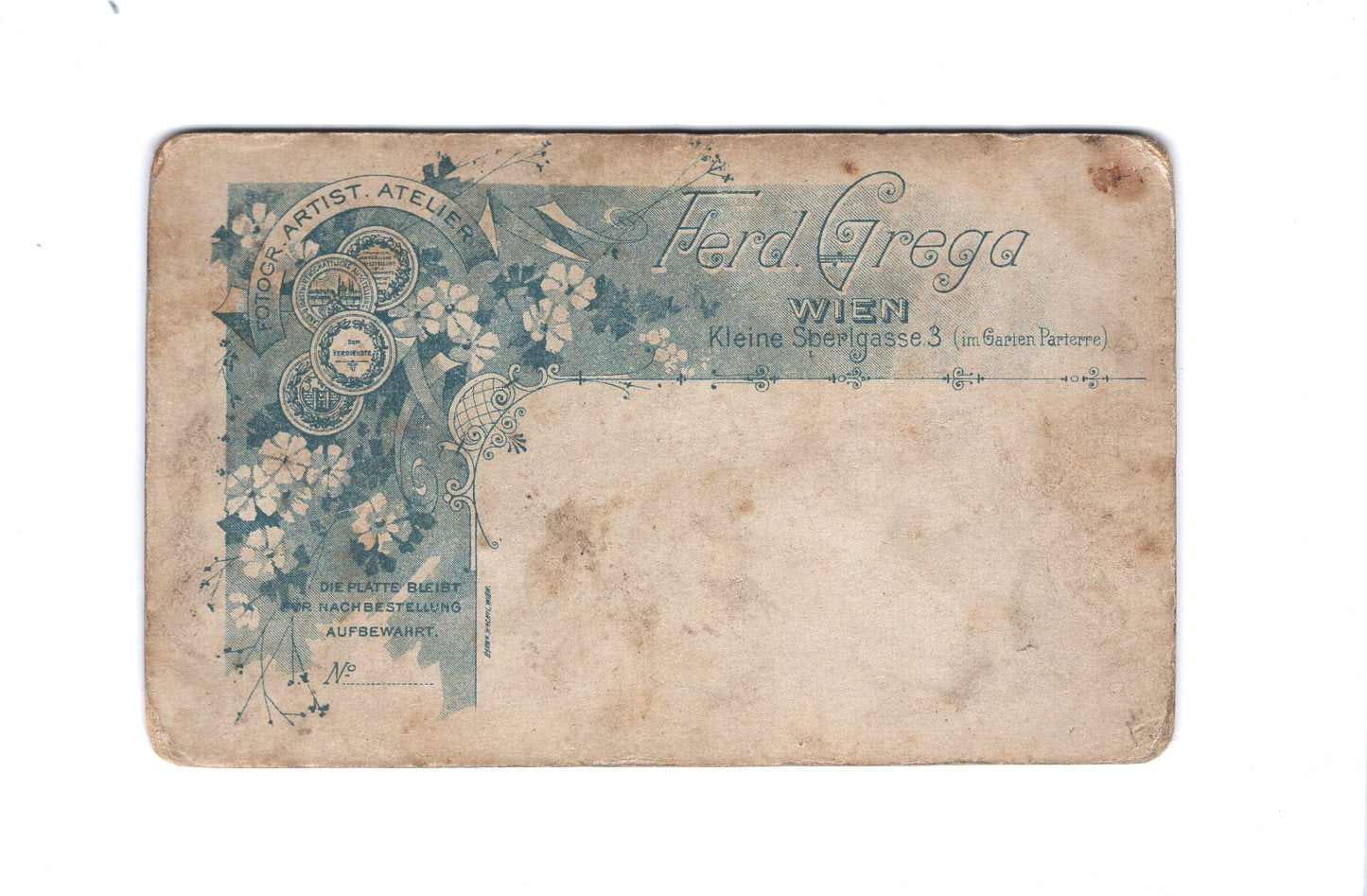 Fotografie Feine Dame - Wien um 1900