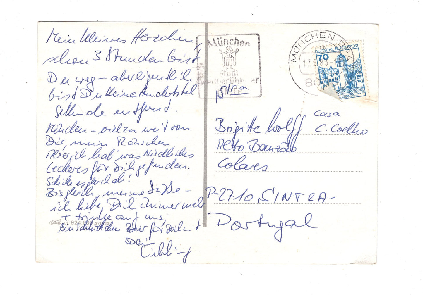 Ansichtskarte München - Weltstadt mit Herz / G1-52