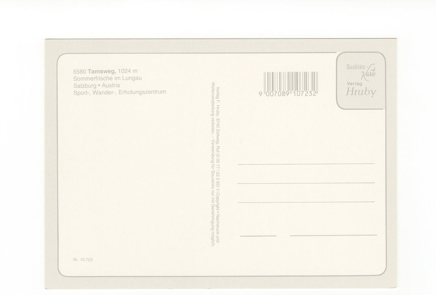 Ansichtskarte Tamsweg im Lungau / Salzburger Land / Österreich