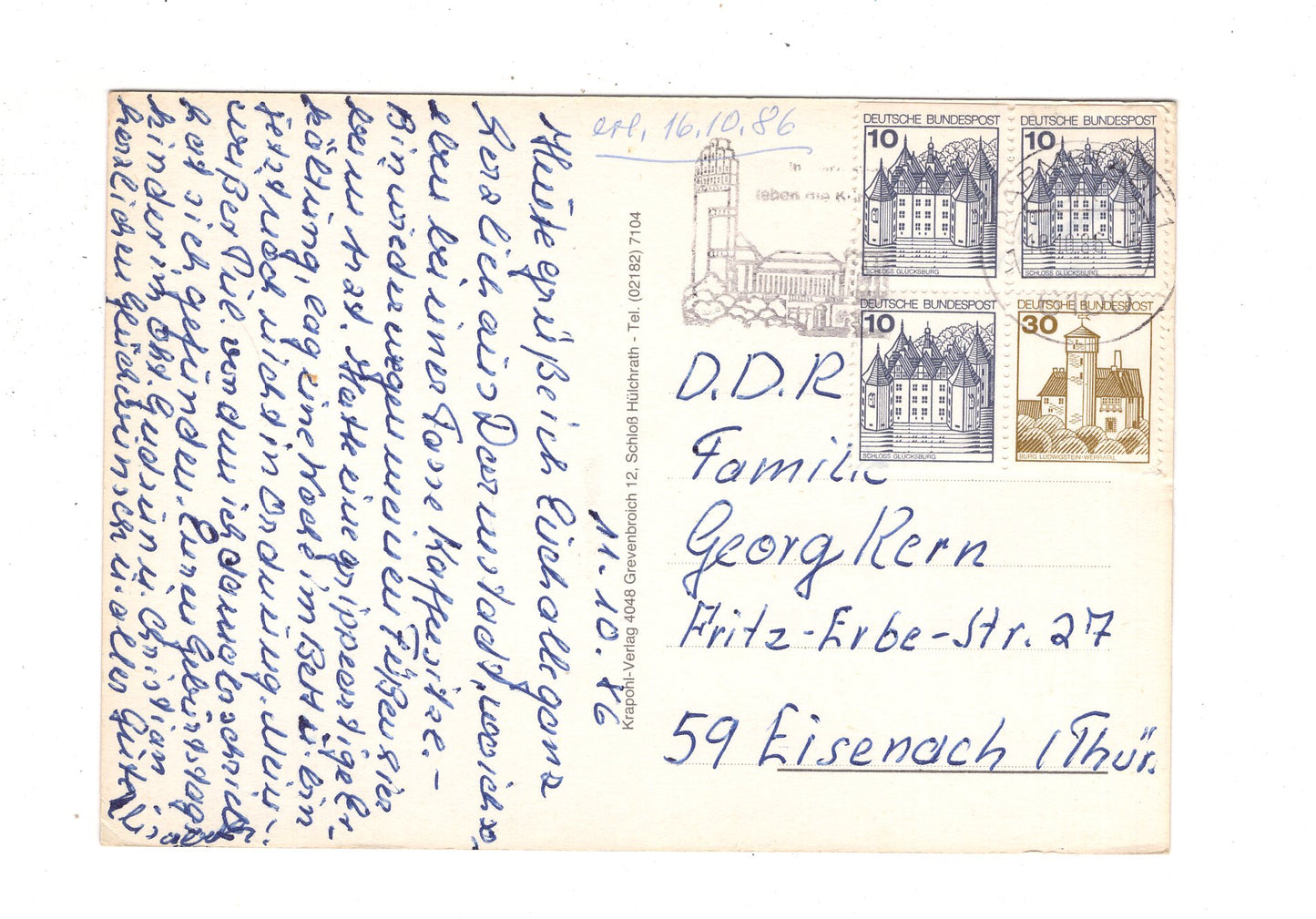 Ansichtskarte Darmstadt / Hauptbahnhof +++ / J1-59