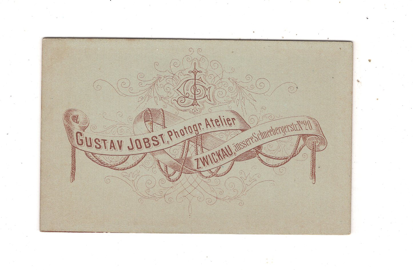 Fotografie Feiner Herr - Zwickau um 1880