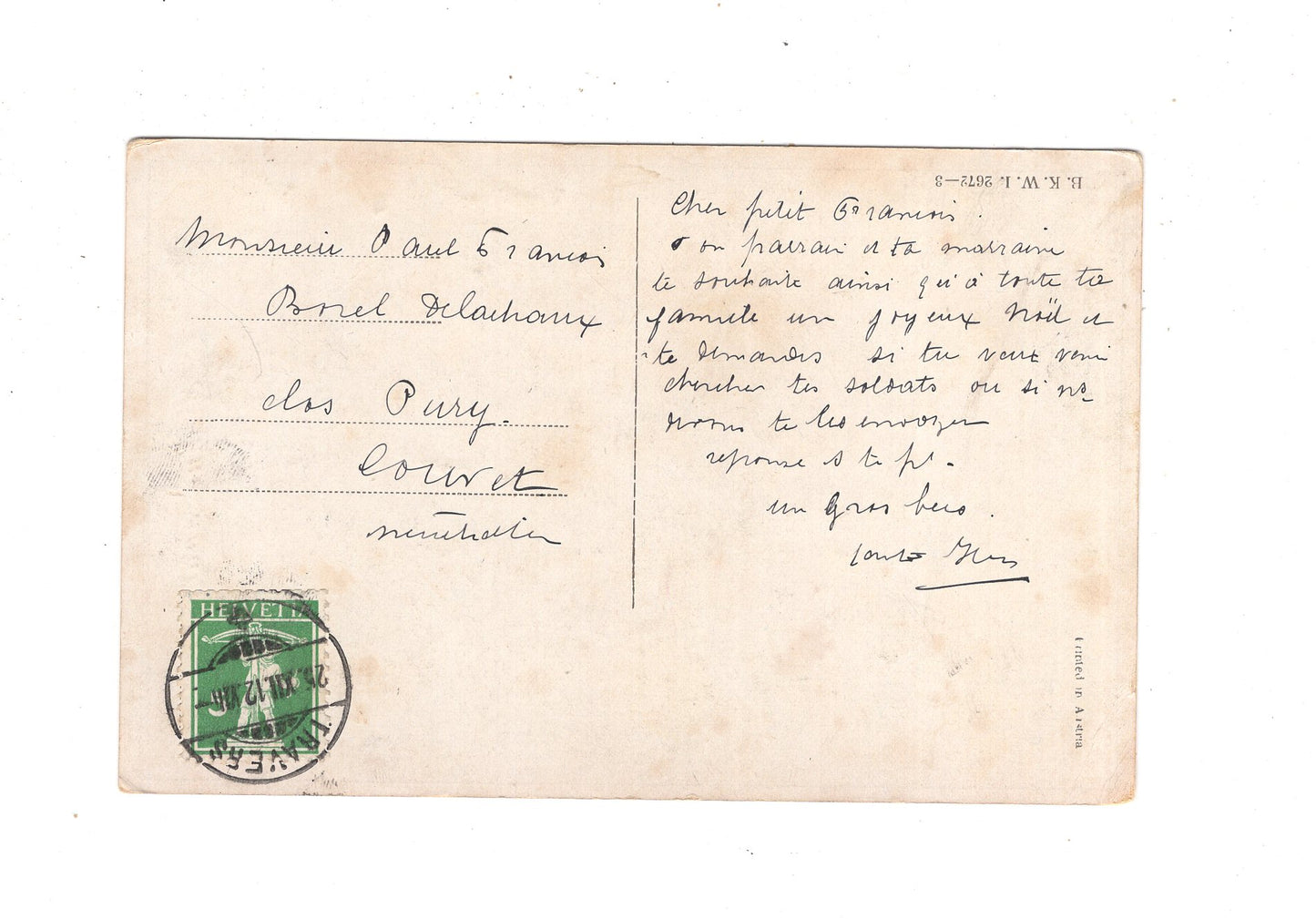 Ansichtskarte Feiertage / Frohes neues Jahr / L1-51