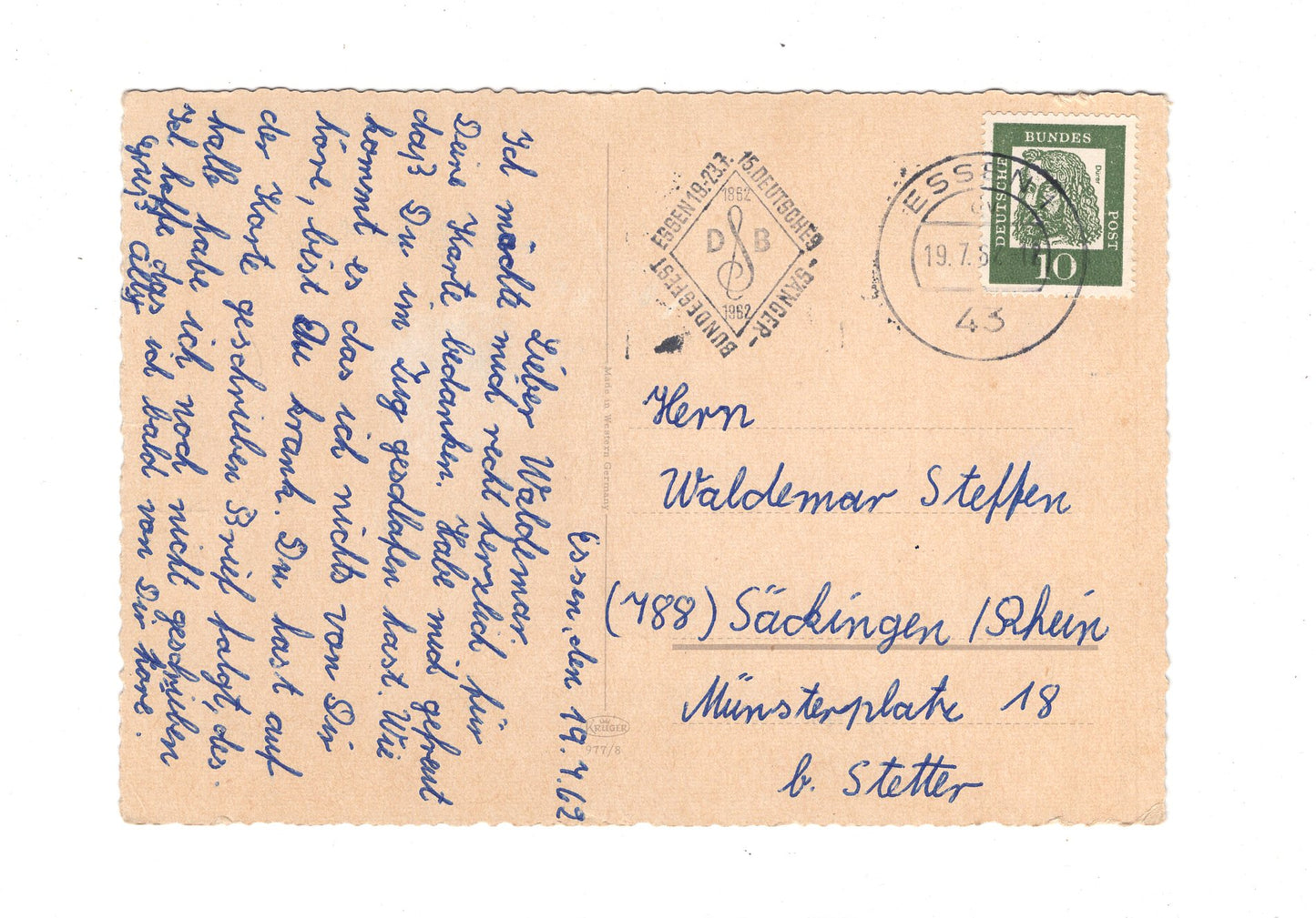 Ansichtskarte Essen / I1-63