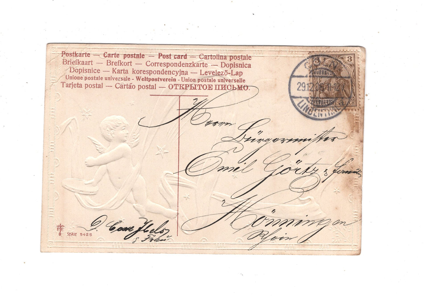 Ansichtskarte Feiertage / Frohes neues Jahr / L1-51