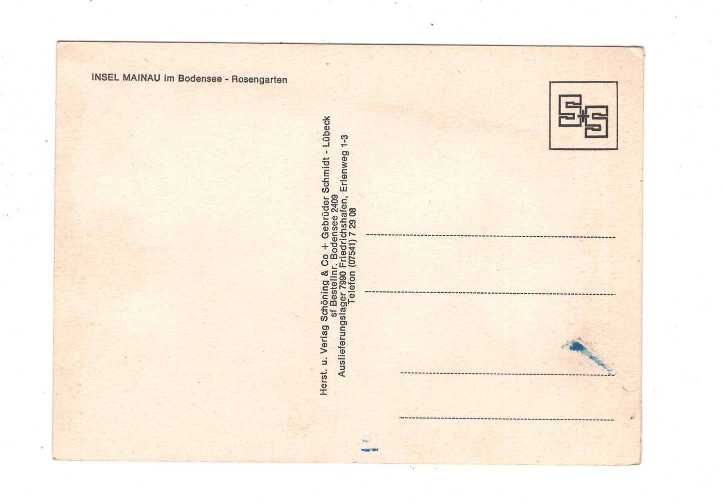 Ansichtskarte Insel Mainau im Bodensee / Rosengarten / K1-52