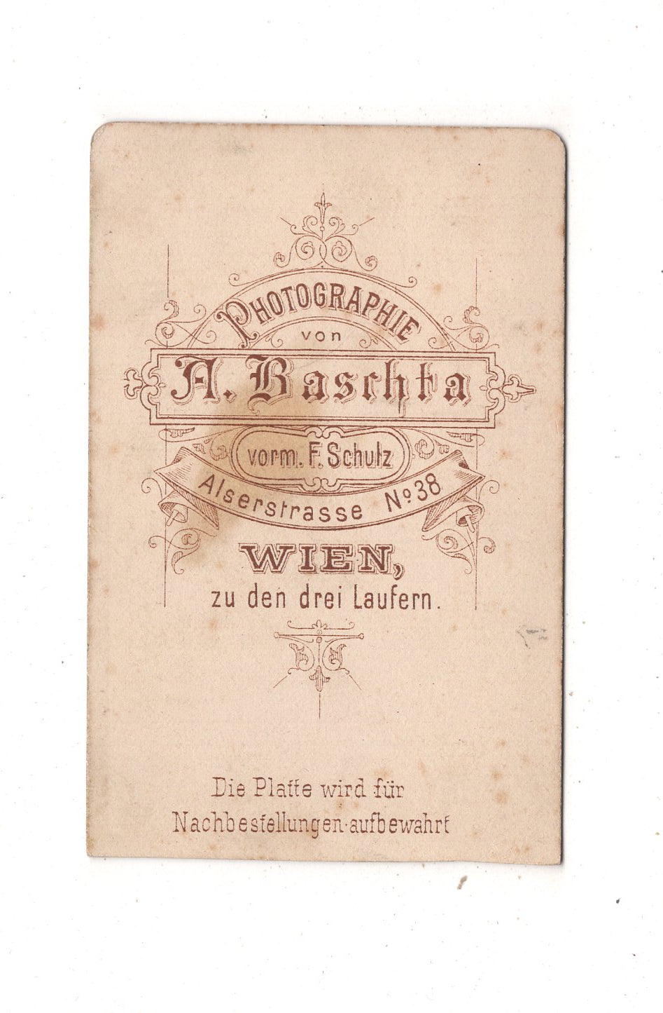 Fotografie Feines Paar / Schauspieler ? - Wien 1860er / CDV L1-37