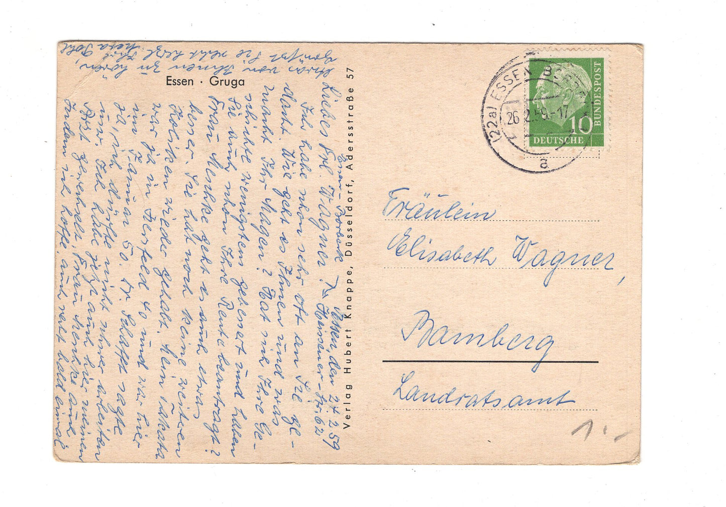 Ansichtskarte Essen - Gruga / I1-64