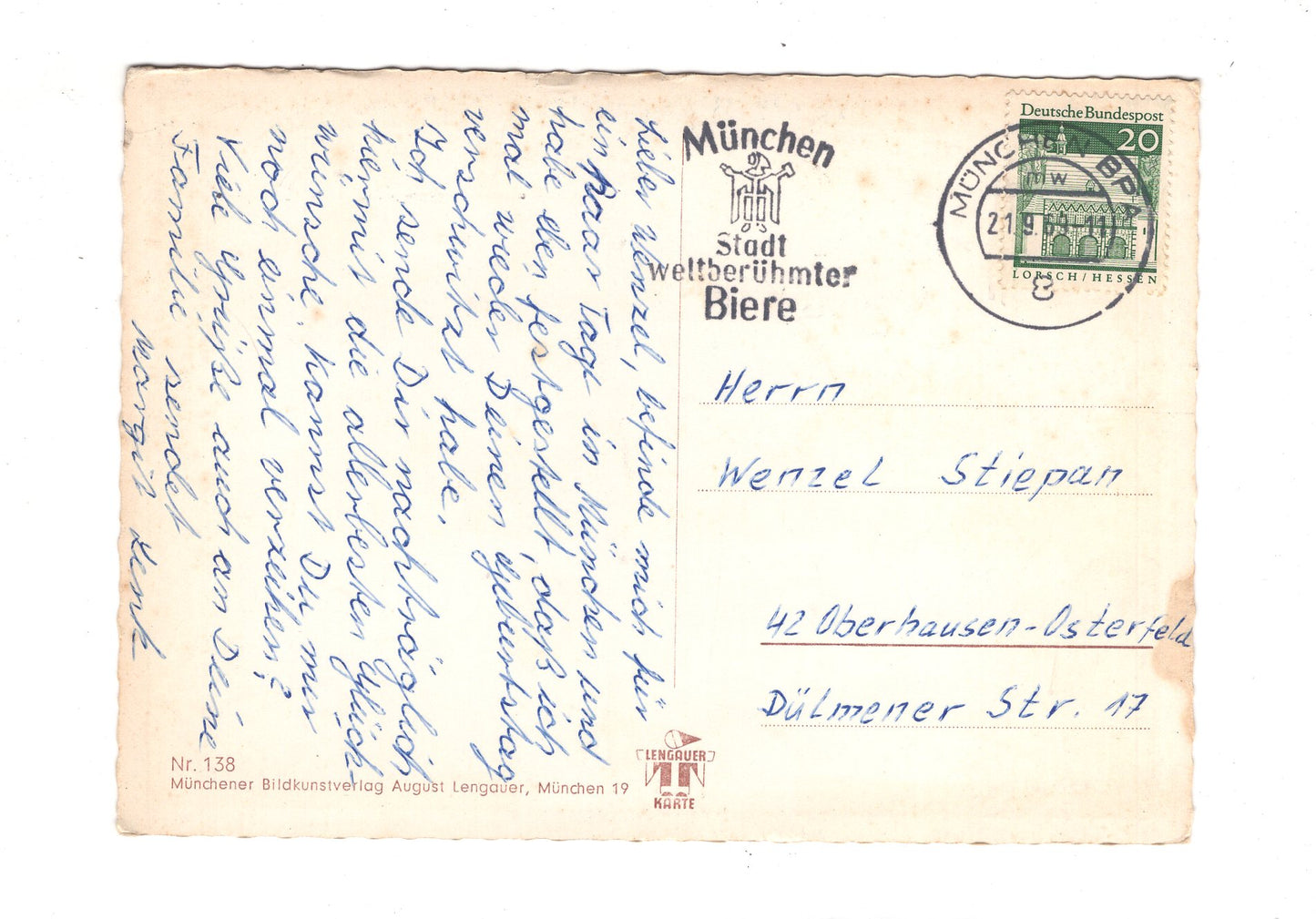 Ansichtskarte München / Grüße vom Oktoberfest / G1-52